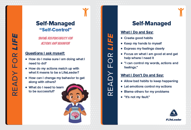 LL Action Card Elementary - Self-Managed - English